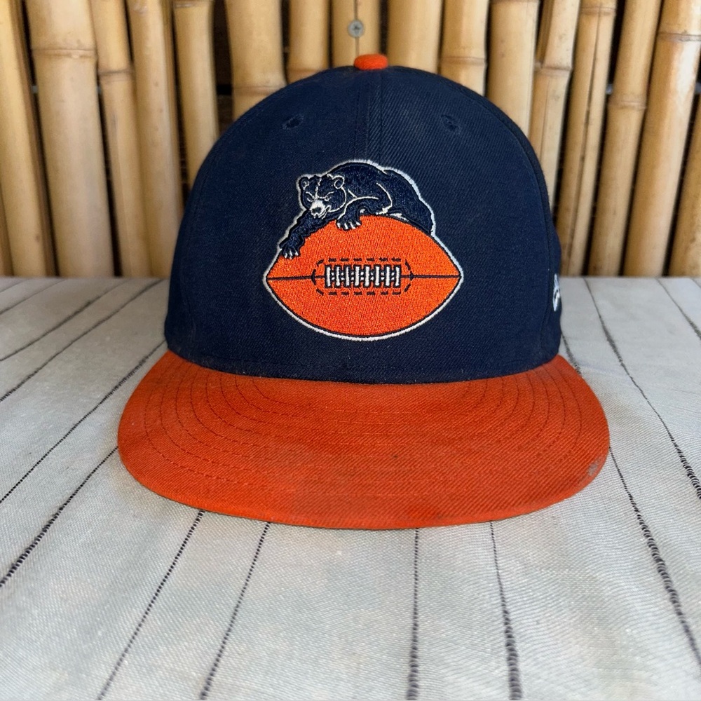 NFL 59 FIFTY CHIGAGO BEARS HAT CAP SZ 8
